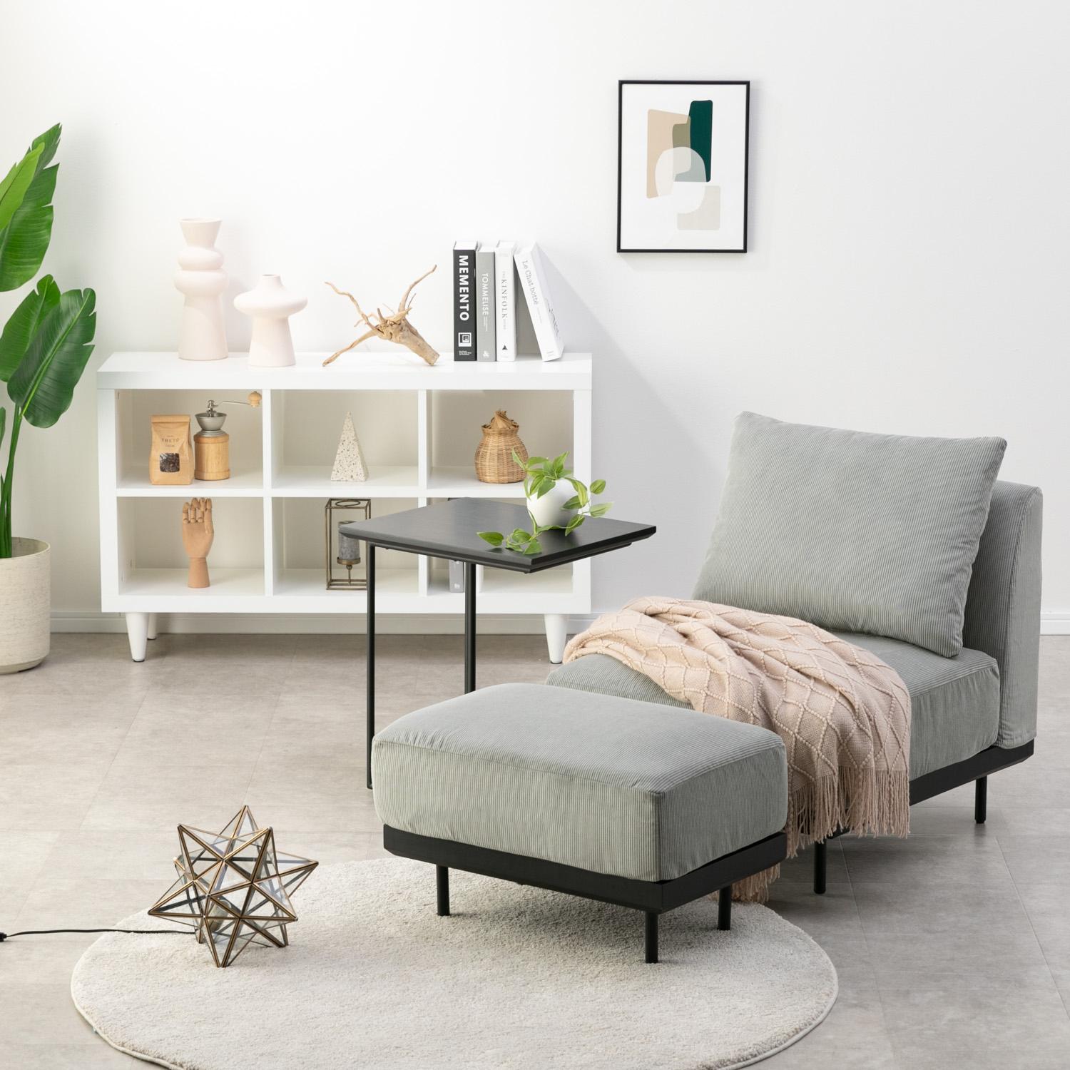 CIRCLE サイドテーブル W40×D50×H55cm CIRCLE / サークルの