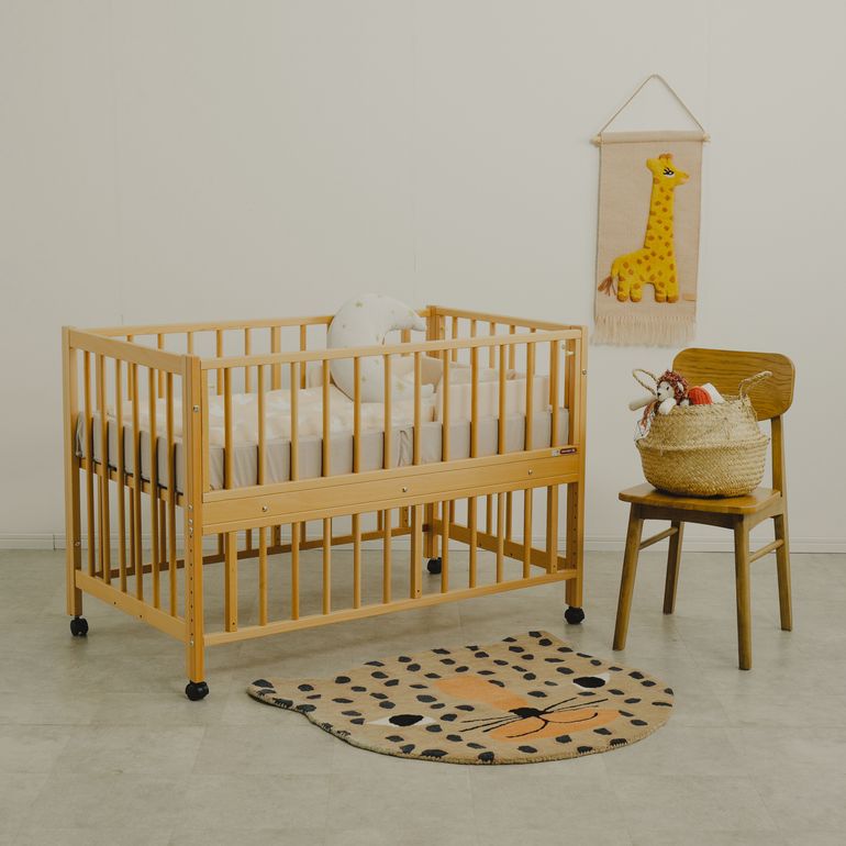 SAWABABY スクレ 添い寝ベビーベッド レギュラーサイズ ハイタイプ