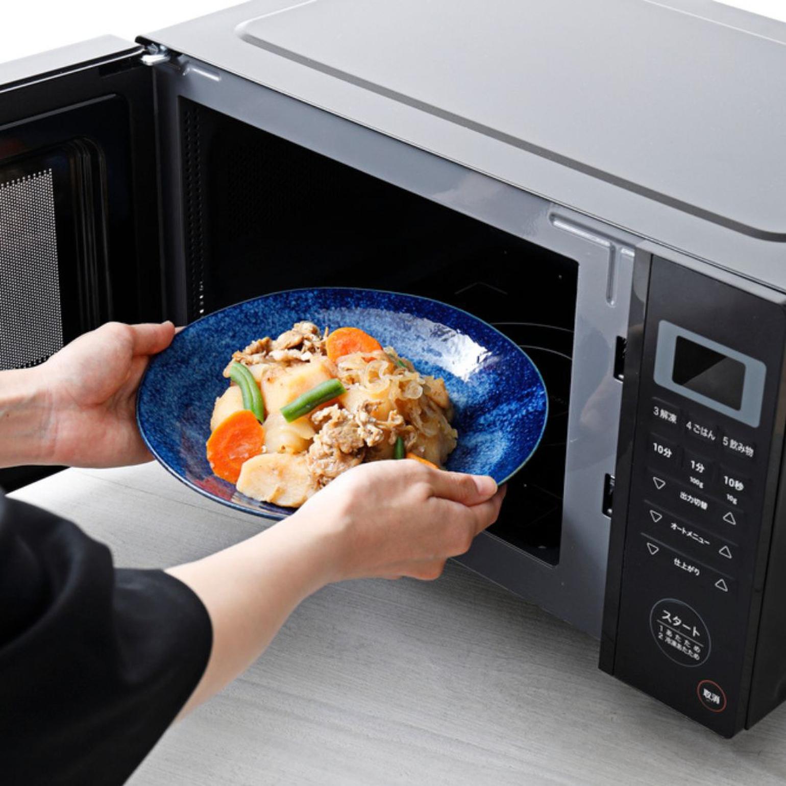 電子レンジが食べ物を温める仕組み