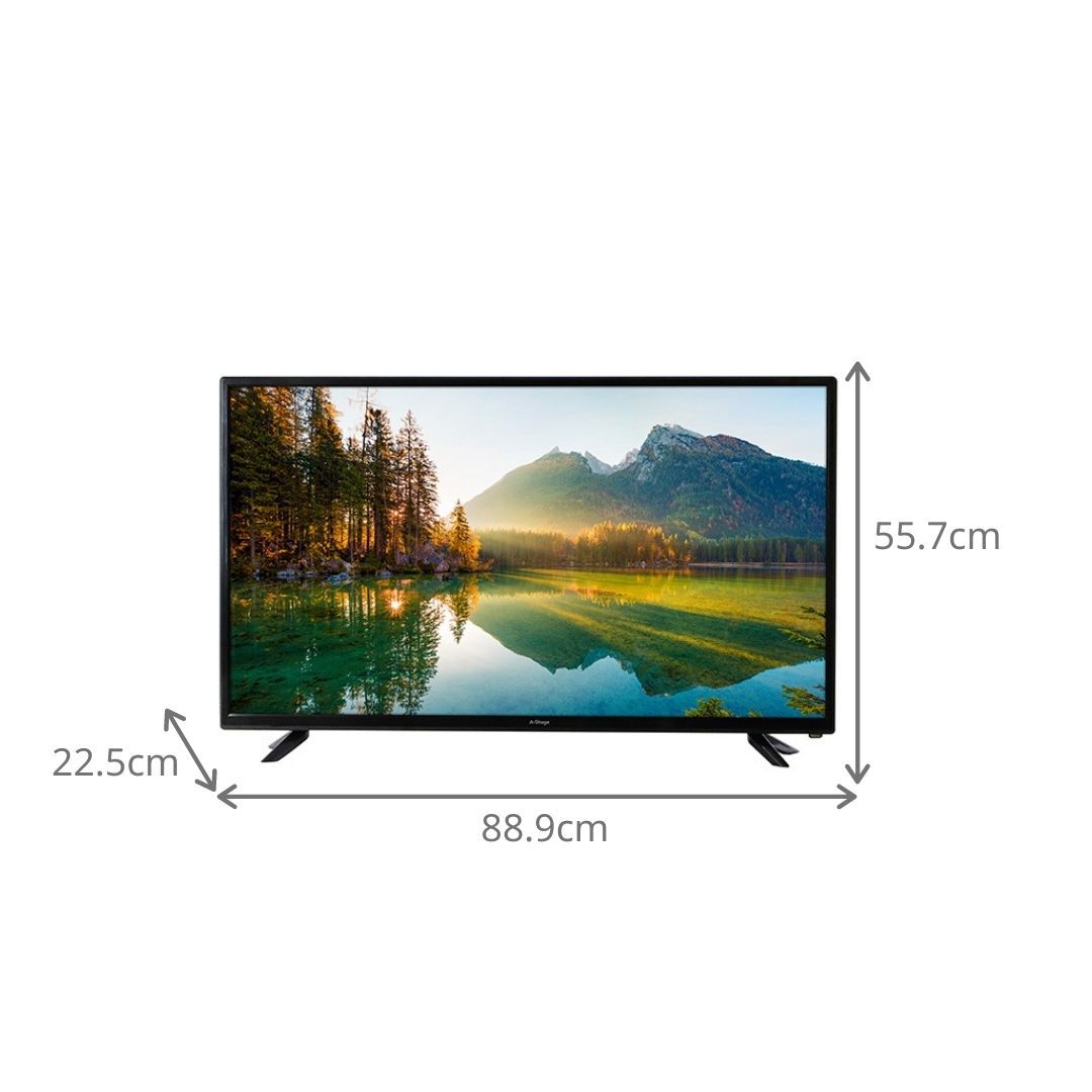 迫力ある映像を楽しめる39V型　A-stage