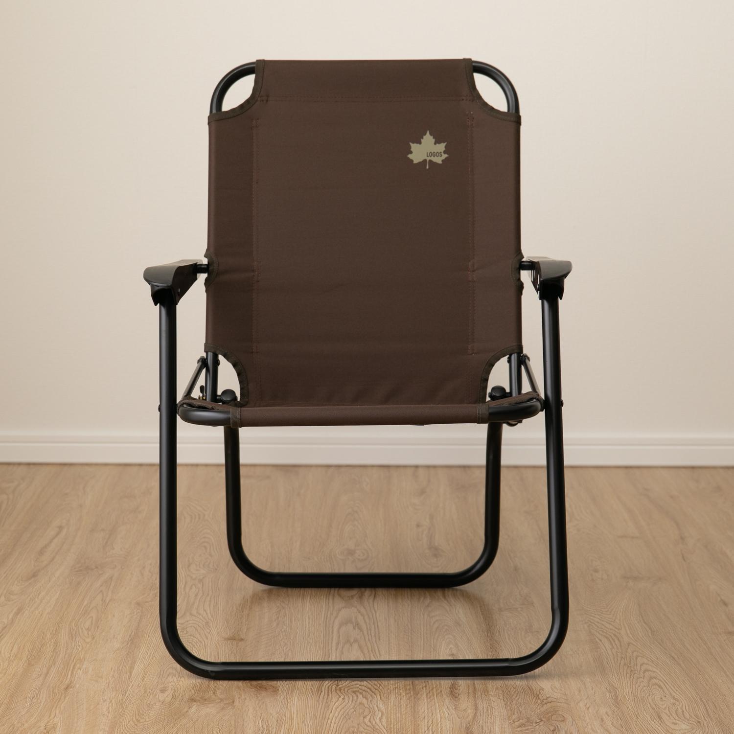 LOGOS アースアイアンローチェア 折りたたみチェア LOGOS