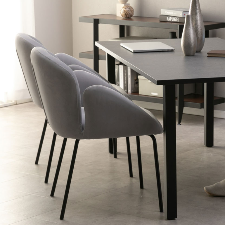 moda en casa チューリップ チェア 幅58×奥行60×高さ82cm moda en casa