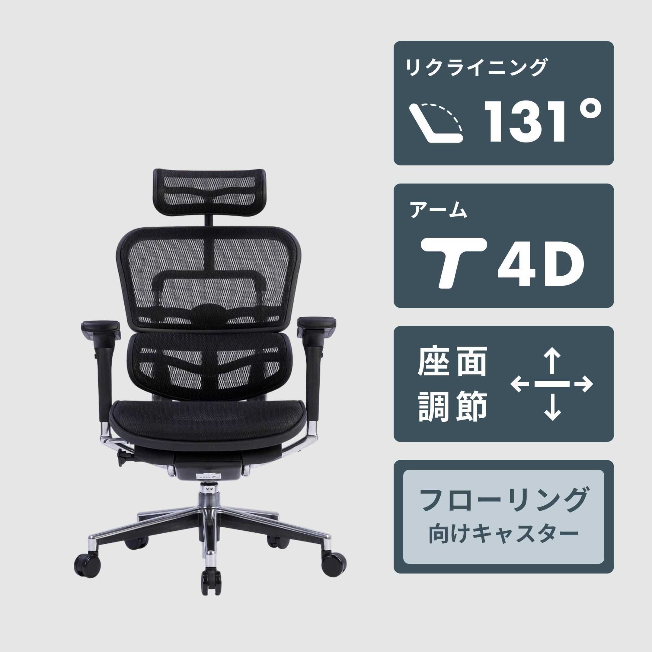 【空海】エルゴヒューマン ベーシック デスクチェア エルゴヒューマン Basic Ergohuman ハイスペックチェア オフィス