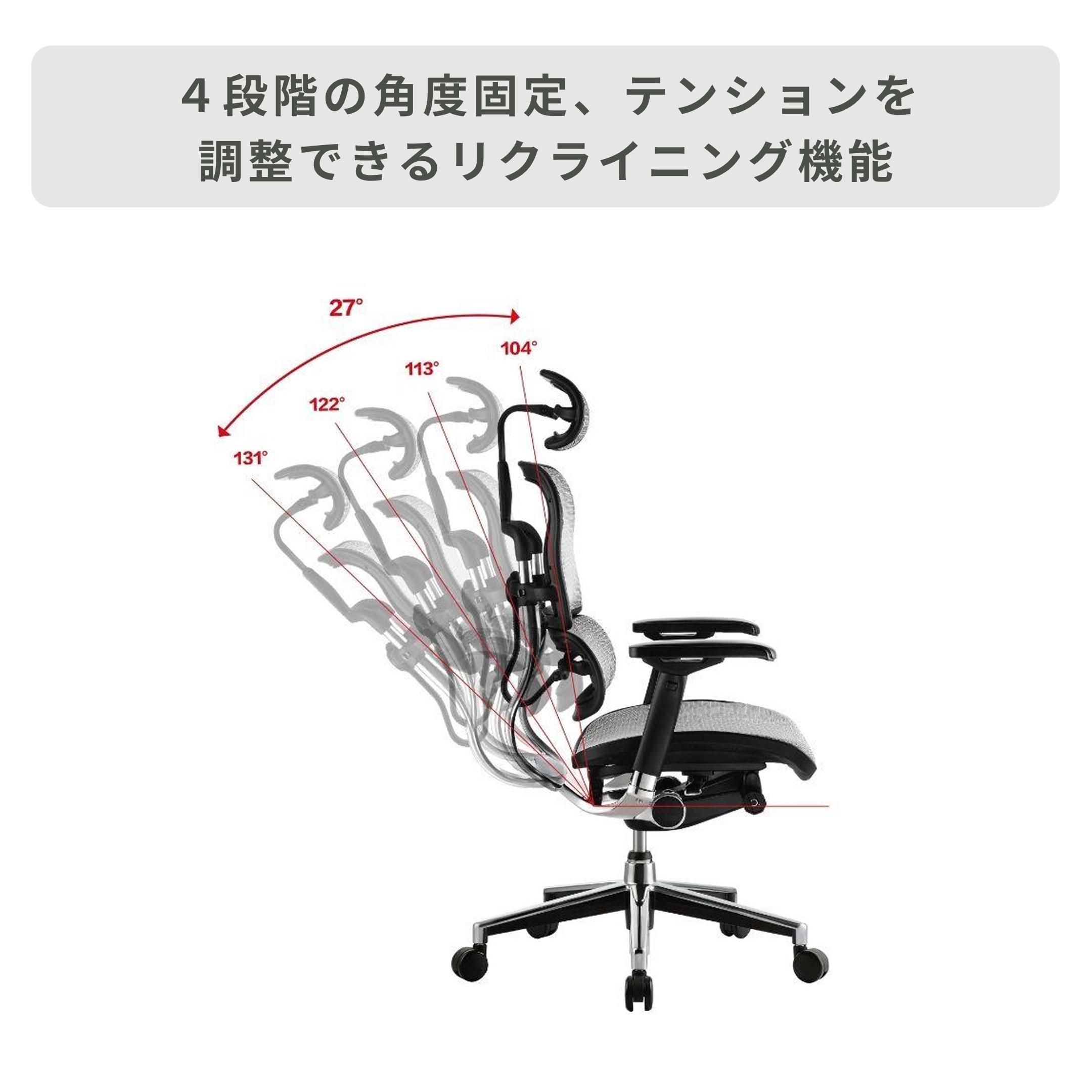 【美品2脚セット】エルゴヒューマン ベーシック ハイタイプ（1脚から購入可能です） Ergohuman BASIC チェア 1脚 Ergohuman / エルゴヒューマンのレンタル