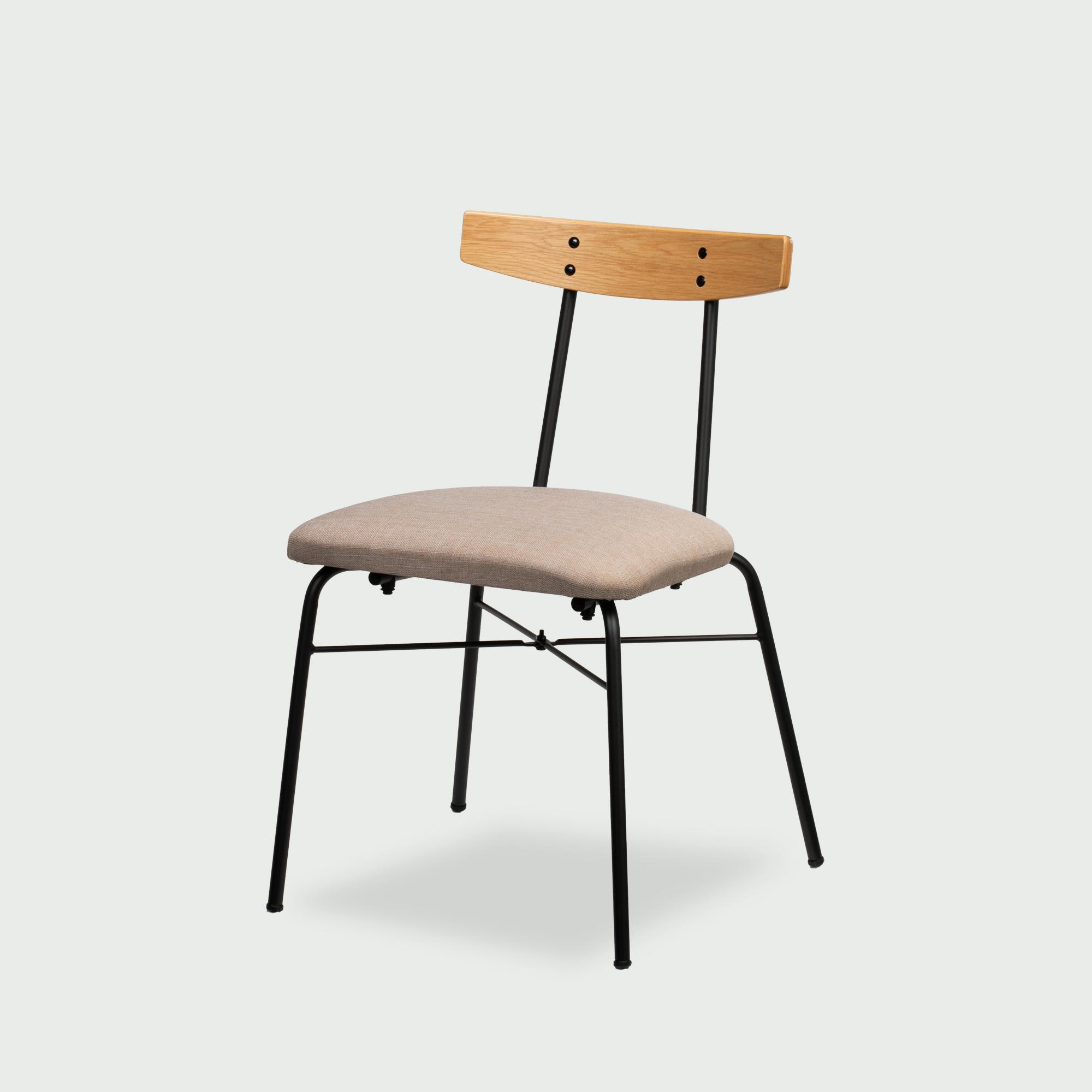 i-style スチール ダイニングチェア 幅48.5×奥行48.5×高さ70cmの