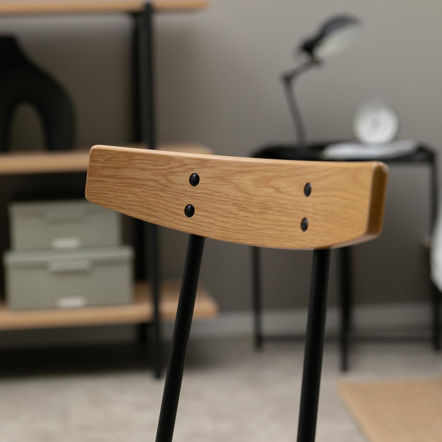 i-style スチール ダイニングチェア 幅48.5×奥行48.5×高さ70cmの