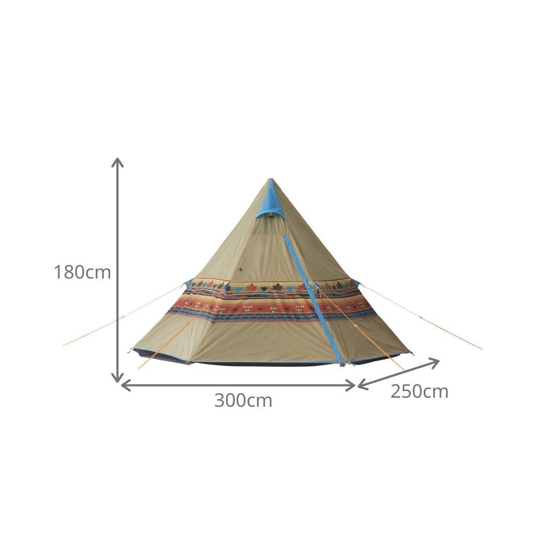 LOGOS ナバホ Tepee 300-BB|ギア|テント|ワンポール|製品情報