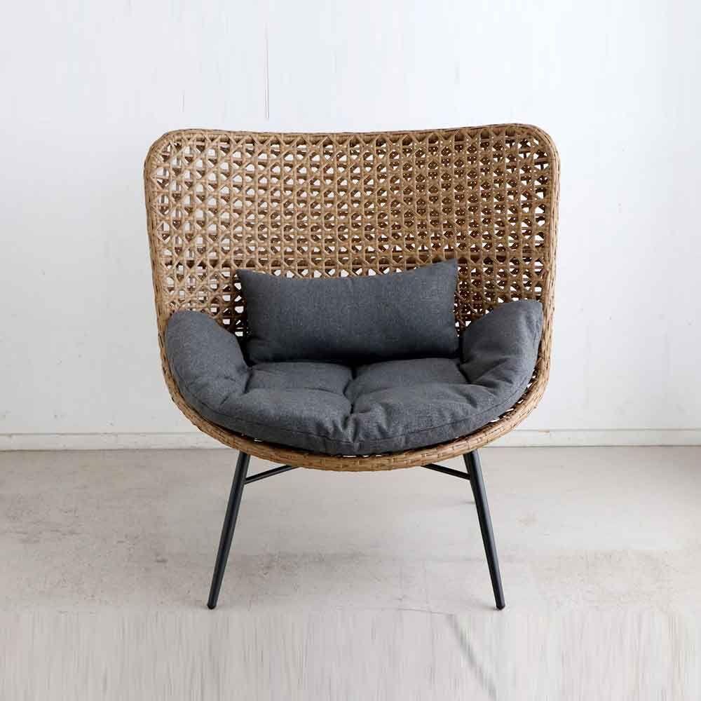 リゾネア パーソナルチェア＆オットマン W98×D89×H90cmのレンタル