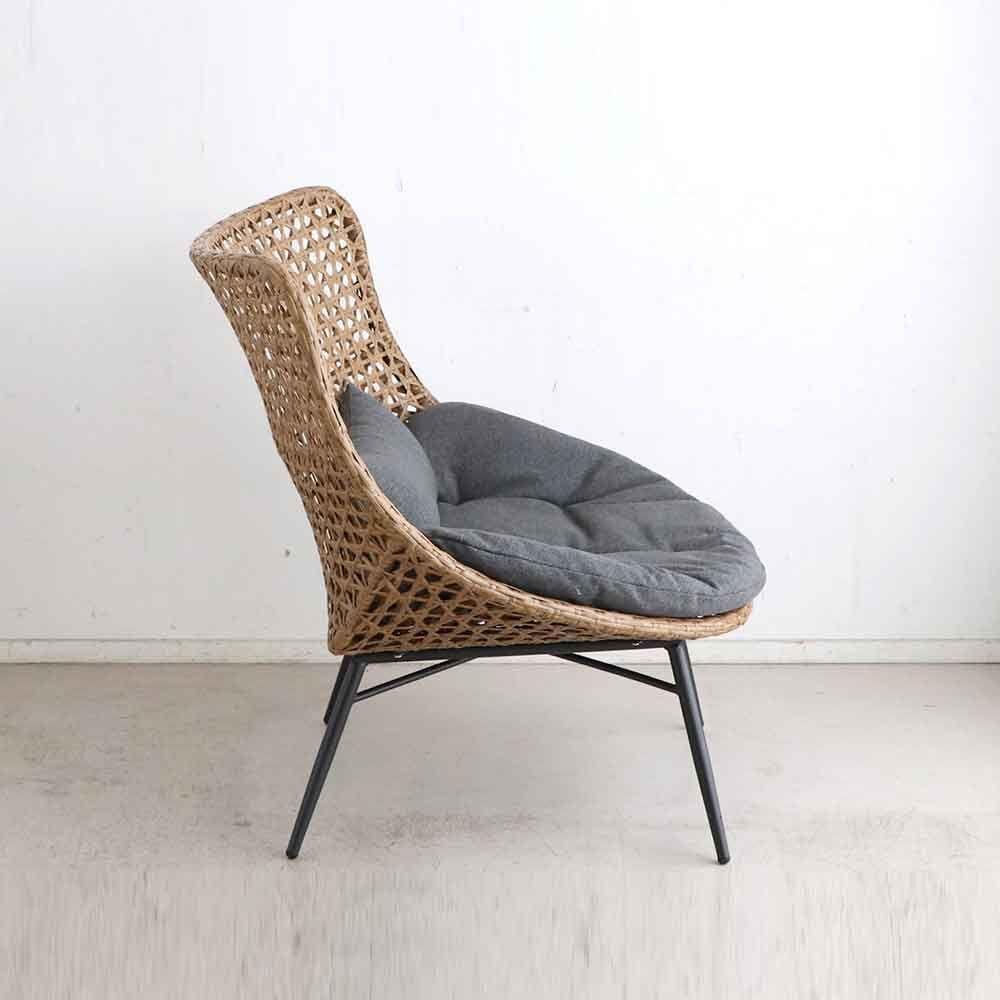 リゾネア パーソナルチェア＆オットマン W98×D89×H90cmのレンタル