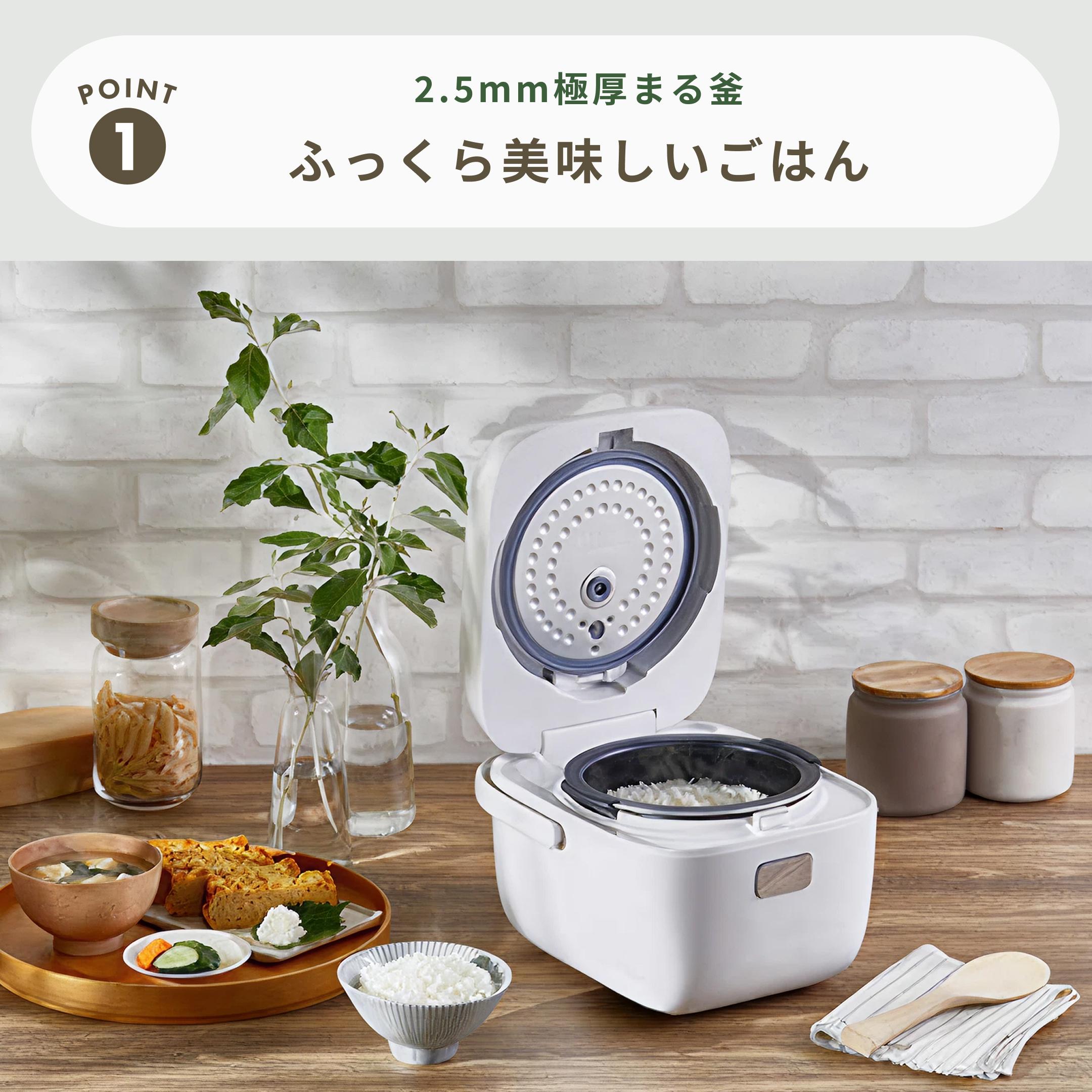 Ｇ：368637　3合炊き炊飯器　2023　ハイアール ハイアール 3合炊きマイコンジャー炊飯器 JJ-M32B｜うさマートジャパン