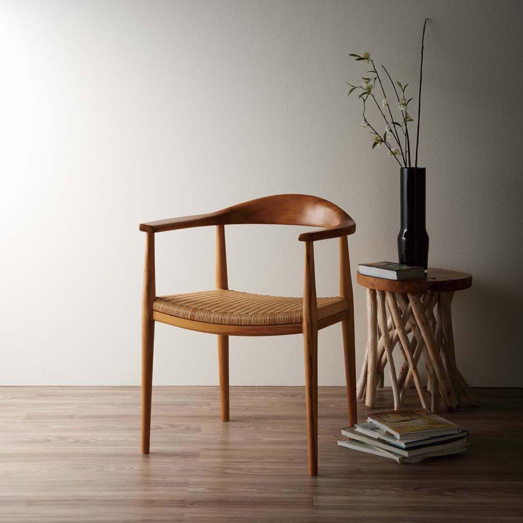 ラタン チェア W59xD53xH73cmのレンタル・サブスク・通販：CLAS