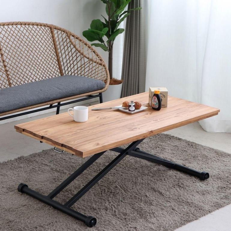 ケルト リフティングテーブル W120×D60×H72cmのレンタル・サブスク 