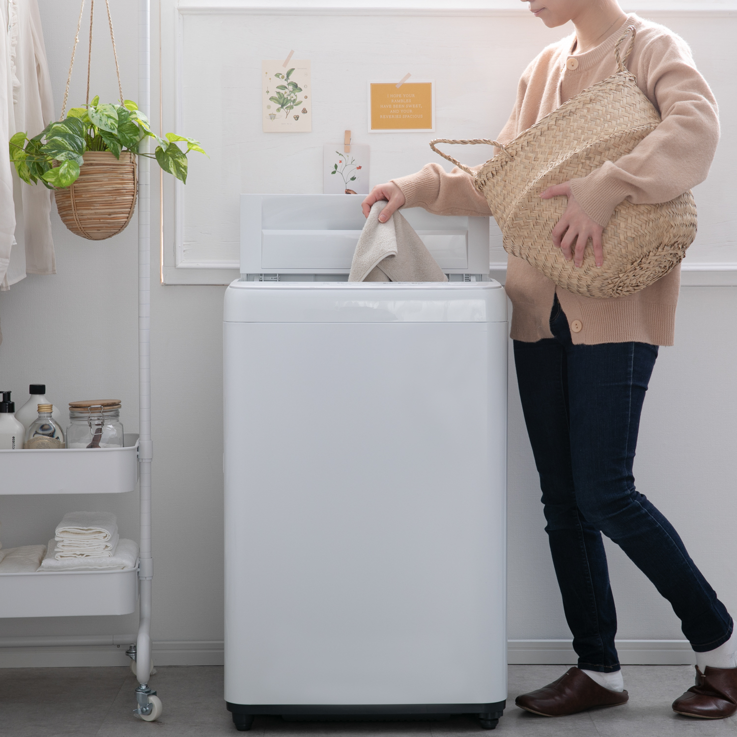 洗濯機 一人暮らし 安モデル maxzenの全自動洗濯機 JW70WP01WH 5.5㎏