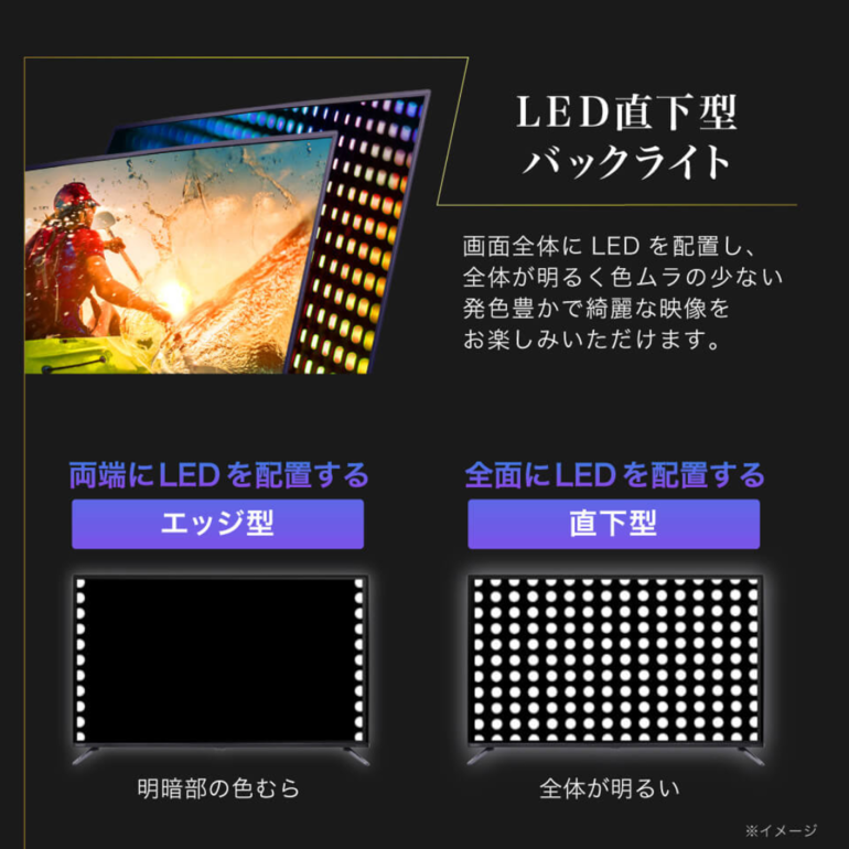 選ぶのに迷ったらコレ】43V型 FHD液晶テレビ 型番おまかせ