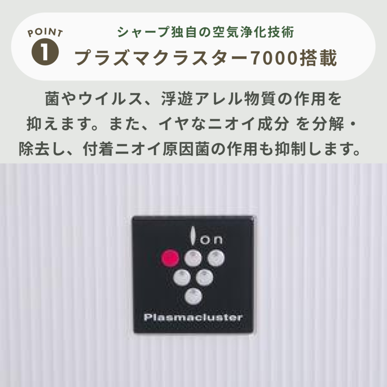 SHARP (シャープ) SHARP プラズマクラスター7000 加湿空気清浄機 型番 