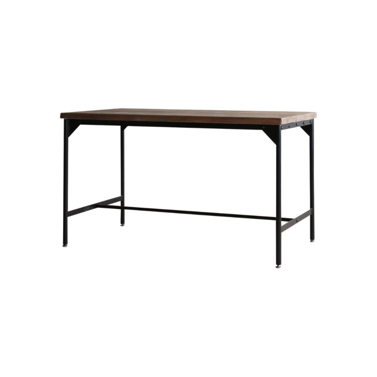 【札幌市内配送可】関家具 ブレラ テーブル ダイニングテーブル 120×70×70cm 天然木・スチール オールドウッド ブラウン系 中古・良品 札幌市内配送可】関家具 ブレラ テーブル ダイニングテーブル 120×70×70cm