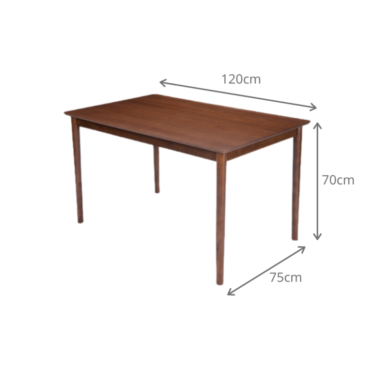 コルク ダイニングテーブル 幅120×奥行75×高さ70cm sekikagu / 関家具