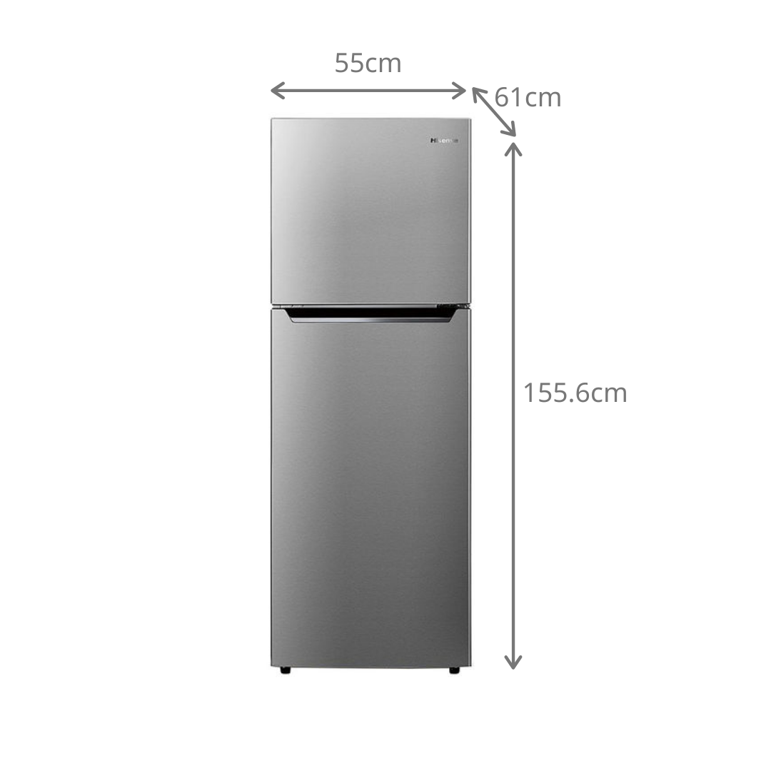 KG010349 Hisense 227L 2ドア冷凍冷蔵庫 HR-B2301 2018年製 動作品