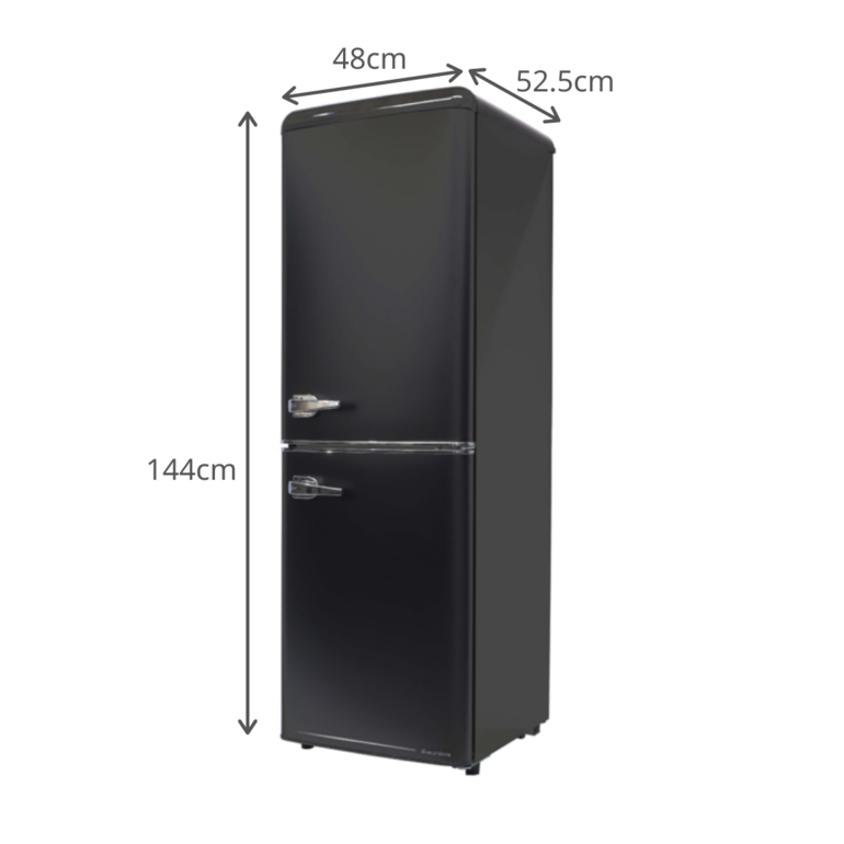 レトロ 133L 2ドア冷凍・冷蔵庫 133L A-stage / エーステージの