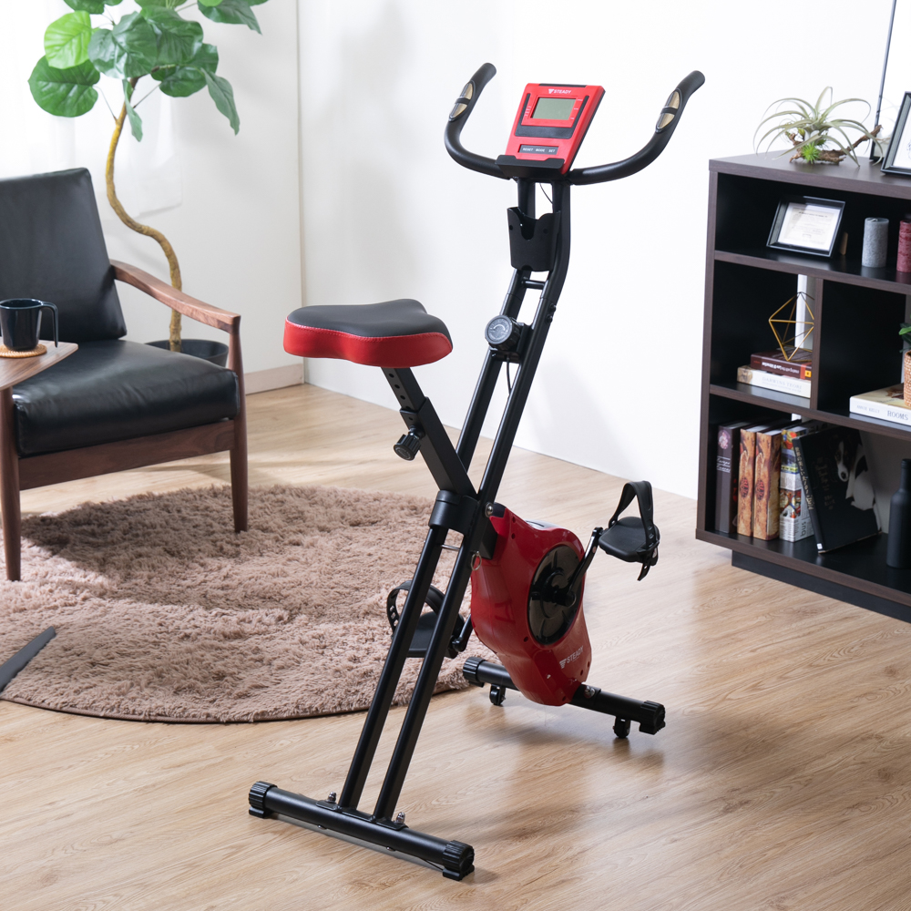 効率的に体脂肪を落とすトレーニング器具 自宅用　STEADY フィットネスバイク