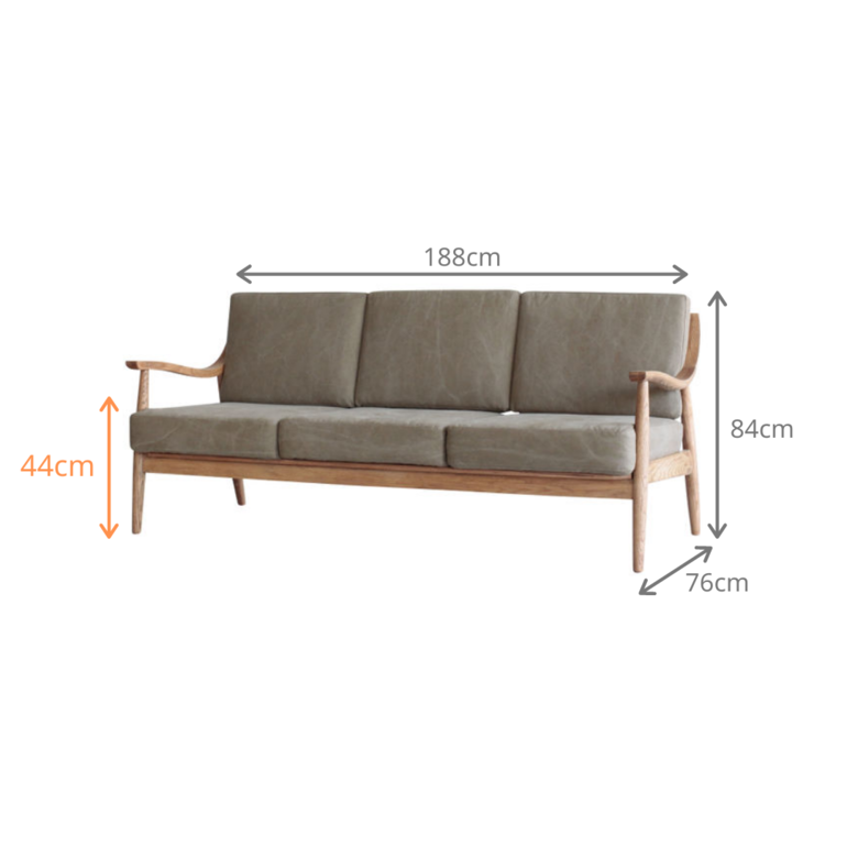 【美品】ARNE SOFA 3P アルネソファ3人掛け Easy Life ARNE SOFA 3P / イージーライフ アルネソファ 3人掛け