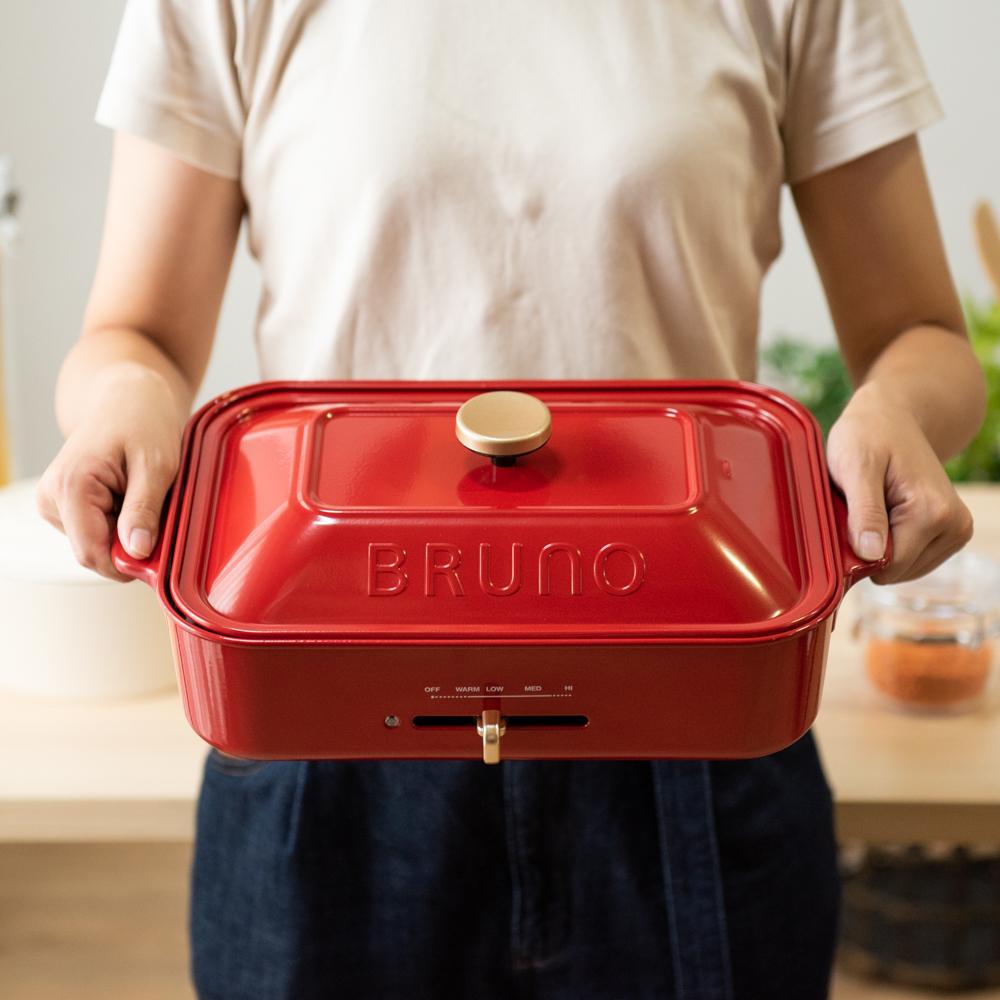 BRUNO ホットプレート 赤 2〜3人用 料理多機能 楽天市場】bruno ホットプレート 赤の通販