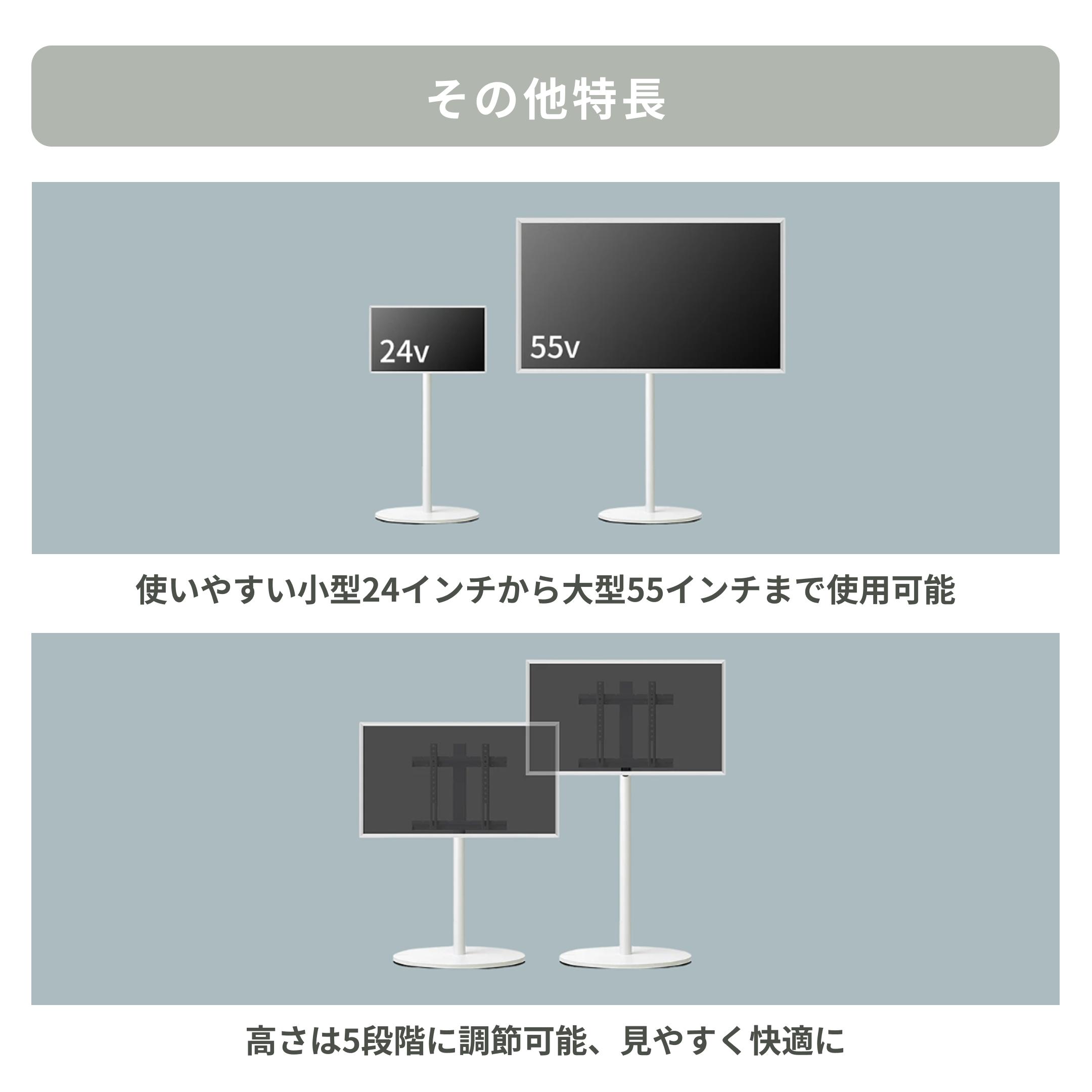 WALL テレビスタンド A2 LOW TYPE キャスター付きモデルのレンタル