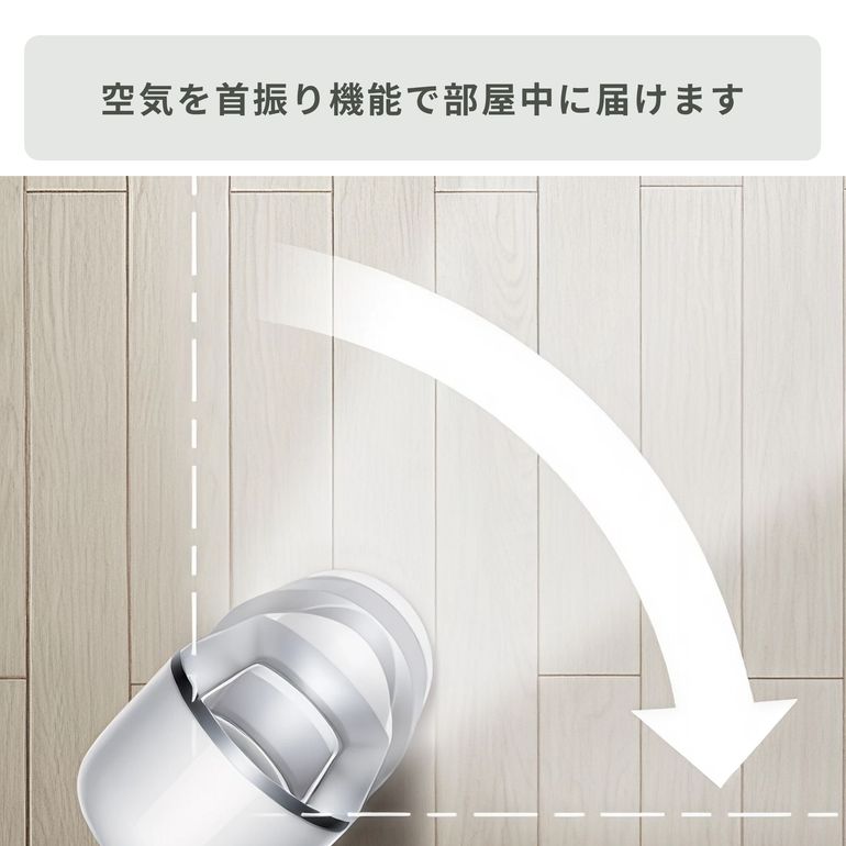 Dyson (ダイソン) ホットアンドクール ファンヒーター Jet Focus AM09
