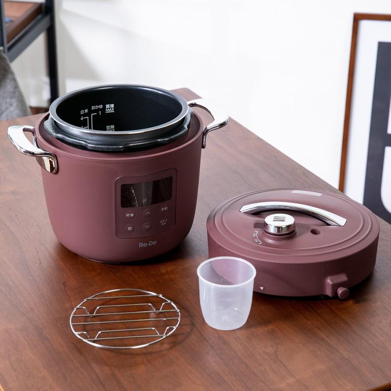 自動調理器のおすすめRe・De Pot 電気圧力鍋