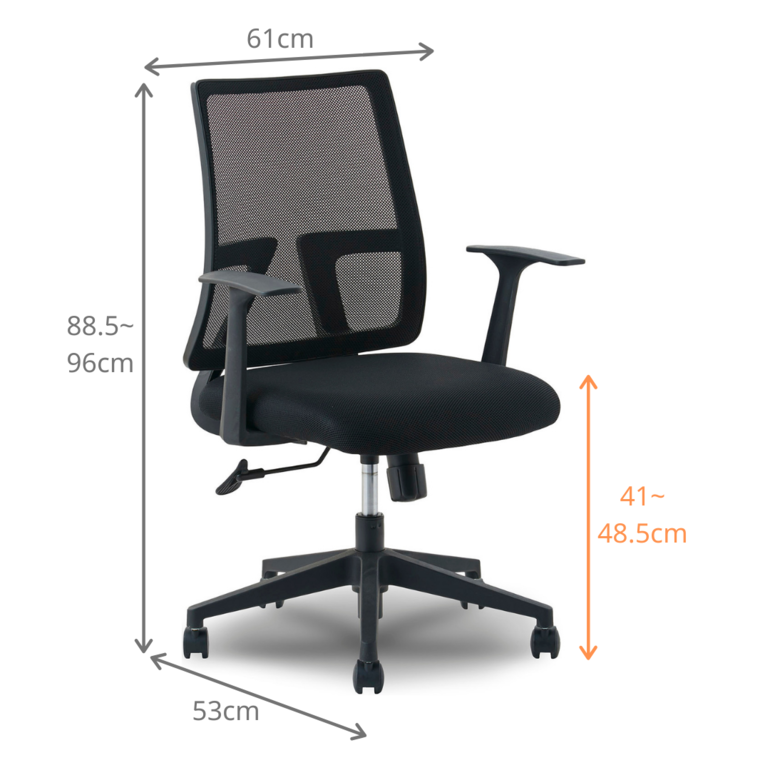 関家具 ショットチェア ブラック 美品 肘あり在庫1 / 肘なし在庫8 5000円 2019年 ショット オフィスチェア 肘無 昇降式｜関家具公式通販サイト