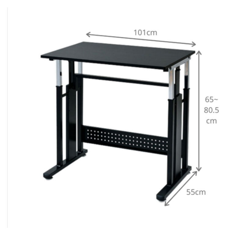 YAMAZEN パソコンデスク 昇降デスク ゲーミングデスク Amazon.co.jp: [山善] ゲーミングデスク 高さ65-80.5cm (一人で