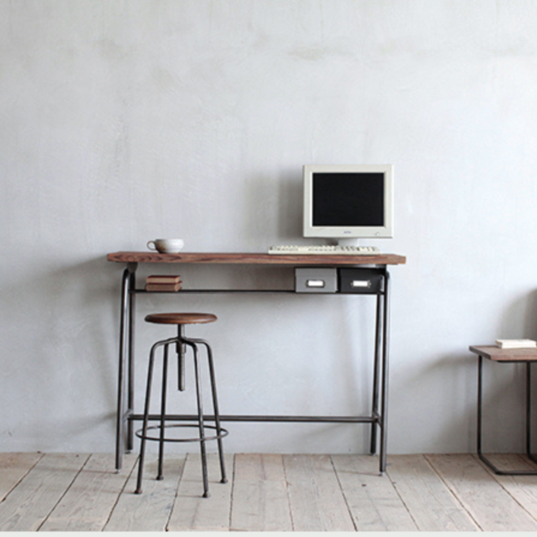 Knot antiques スコット カウンターテーブル 幅120×奥行44.5×高さ89cm