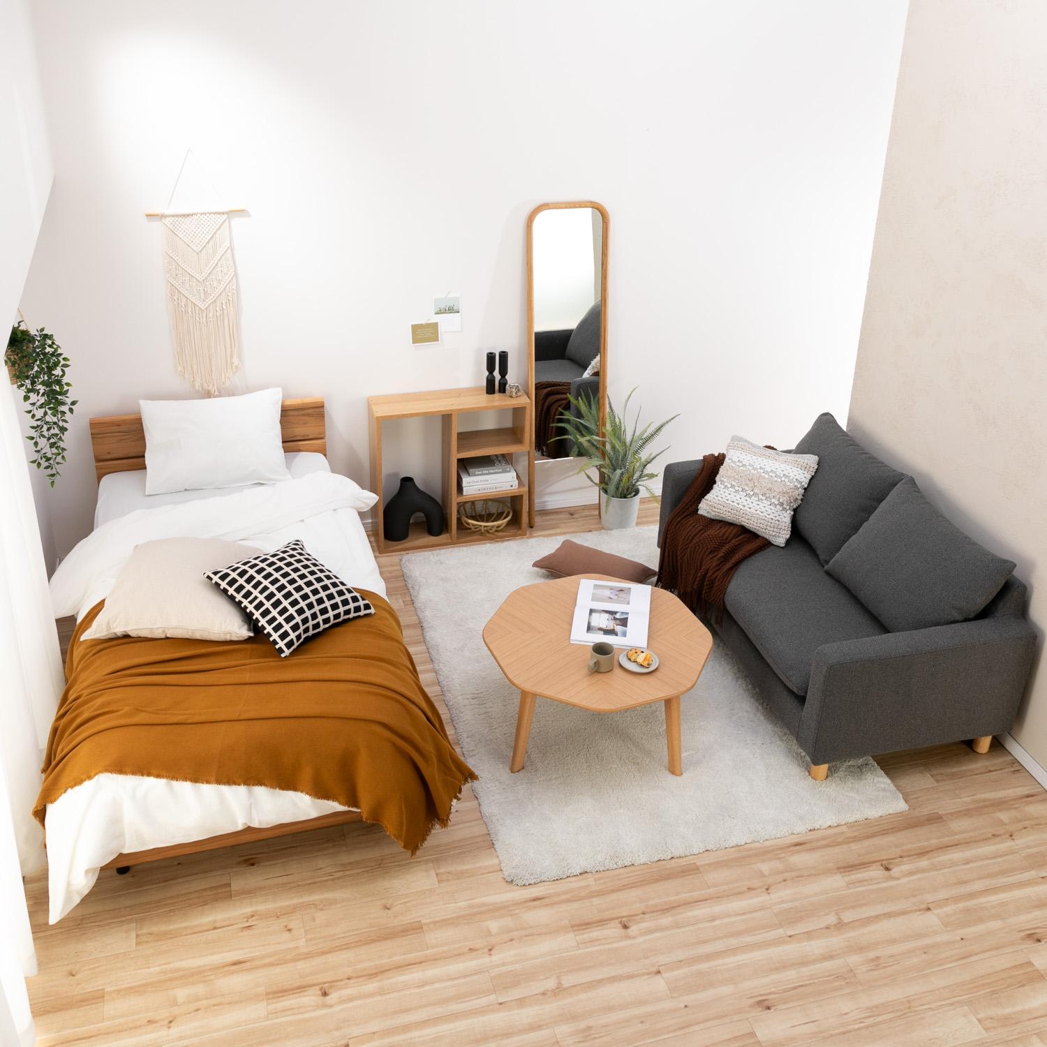 モダンオールシーズンコタツ　80Φ　オーク モダンオールシーズンコタツ80Φ オーク