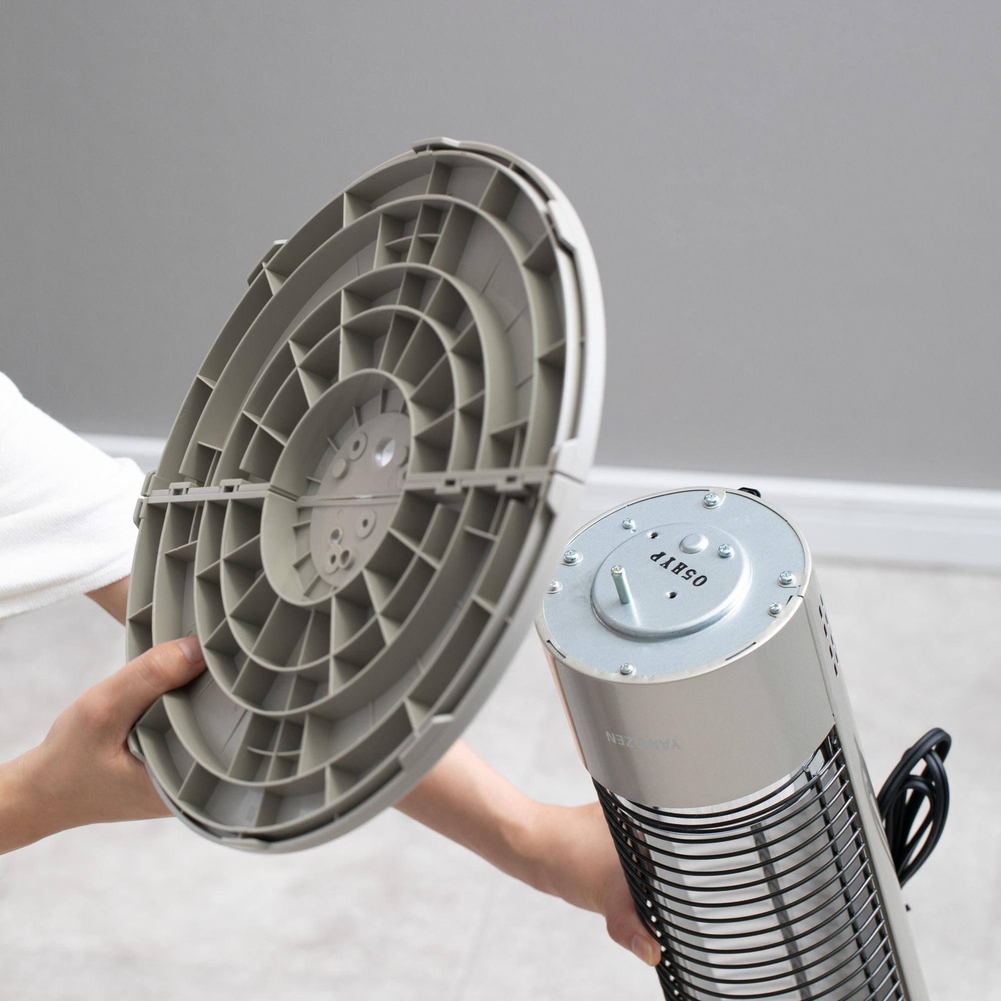 超速暖 グラファイトヒーター ミニ W30×D30×H60cm YAMAZEN / 山善の