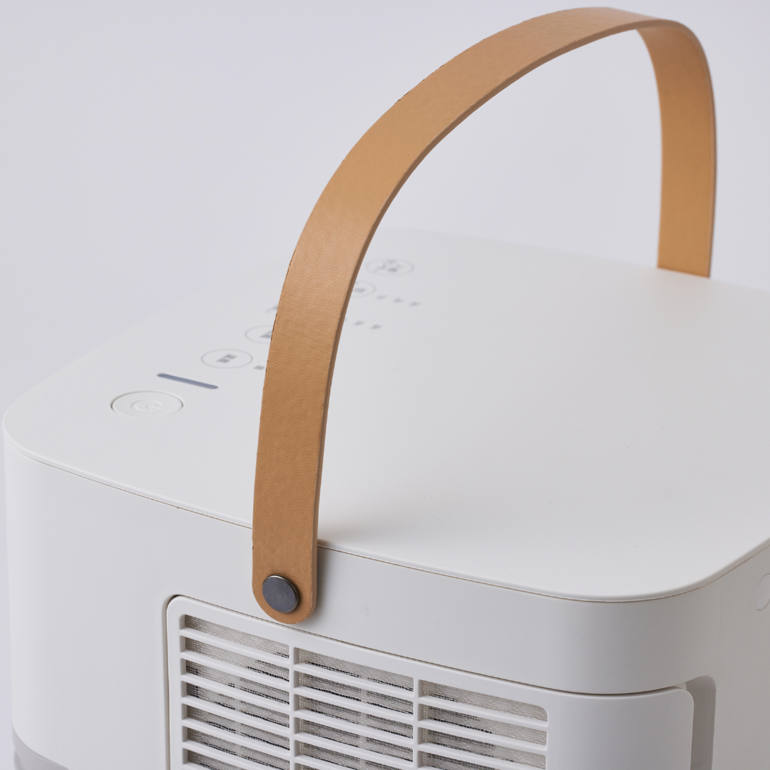 siroca 静音大風量セラミックヒーター ポカ CUBE 人感センサー付き W23