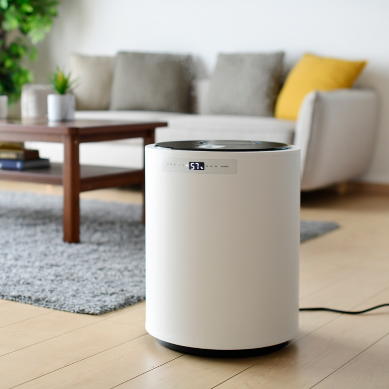 山善 スチームファン式加湿器 上部給水可能 大容量タイプ W34.0×D34.0