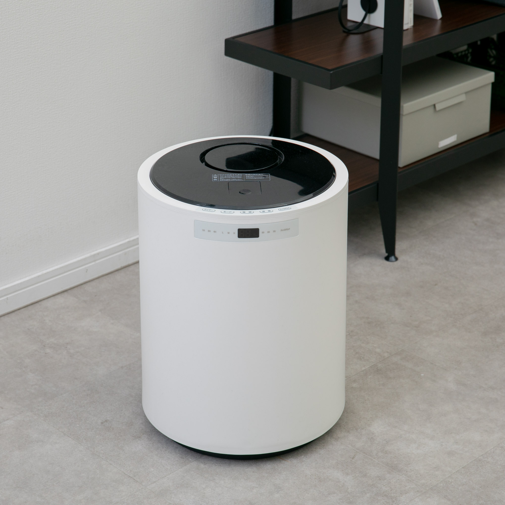 山善 スチームファン式加湿器 上部給水可能 大容量タイプ KSF-M1001