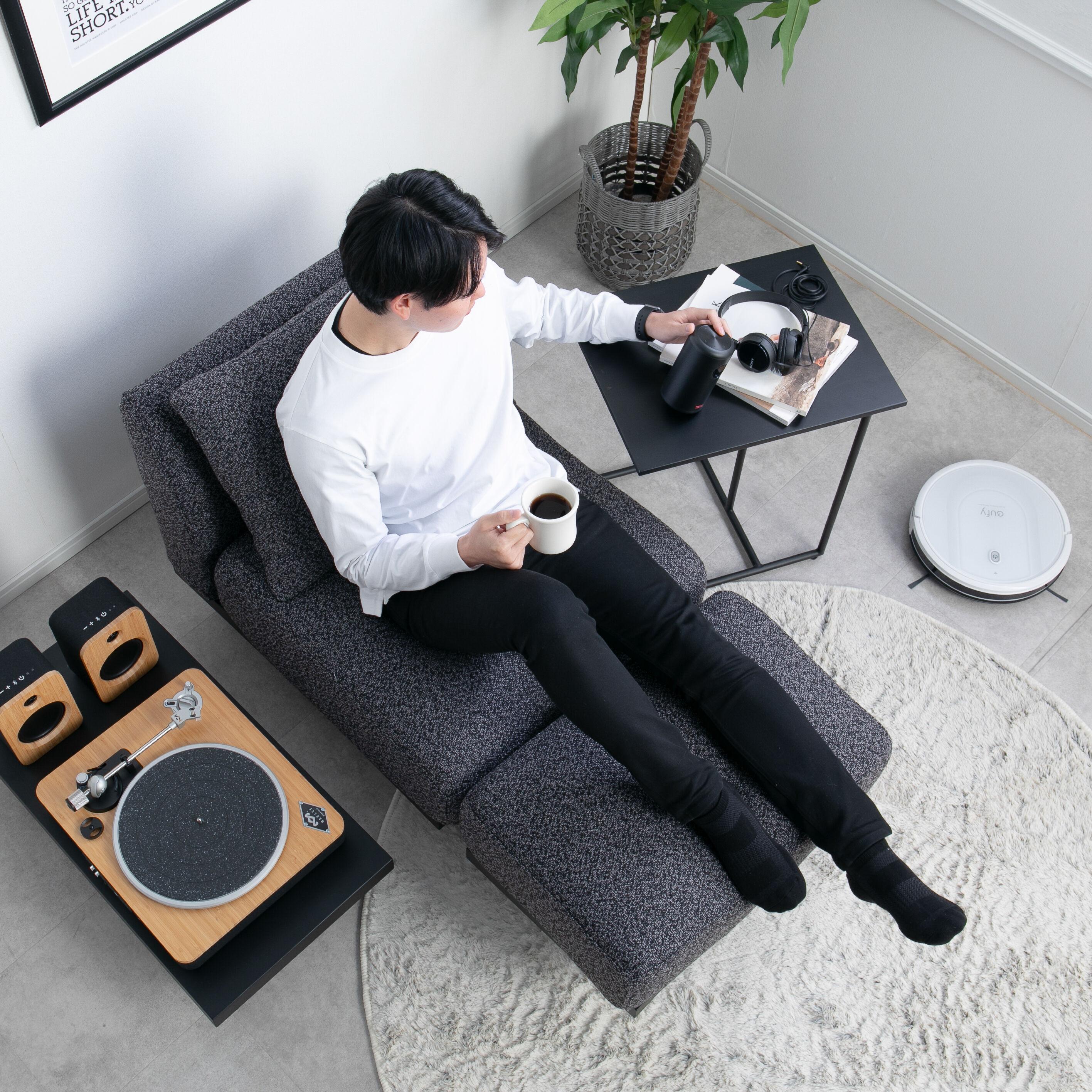 CIRCLE ソファ ソリッド ブラック 2人掛け CIRCLE / サークルの