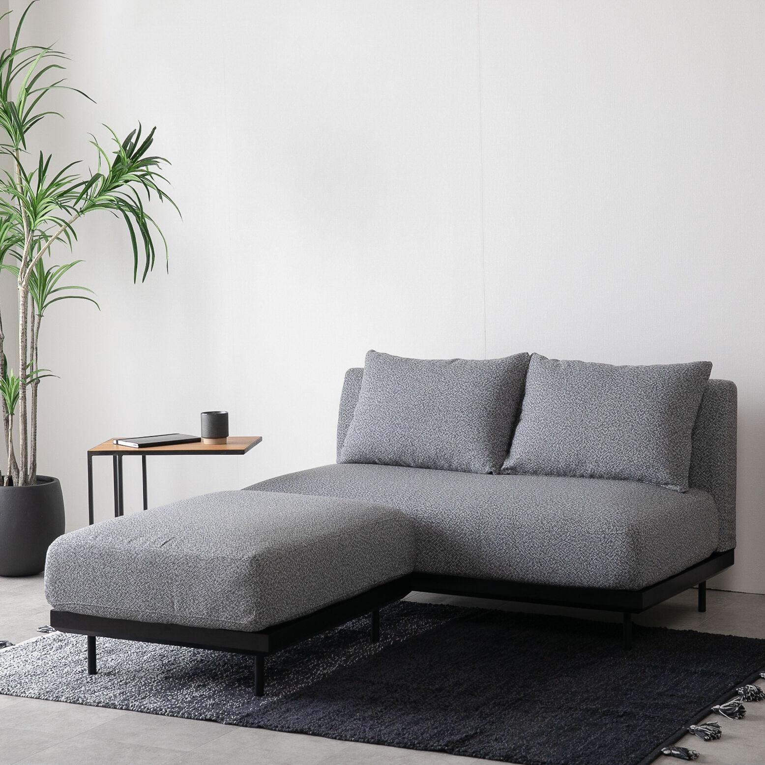 【※12月末まで】　⭐︎超美品⭐︎ ソファCIRCLE 2人掛け ソファCIRCLE 2人掛け【送料・開梱設置無料】ホワイト/ライト