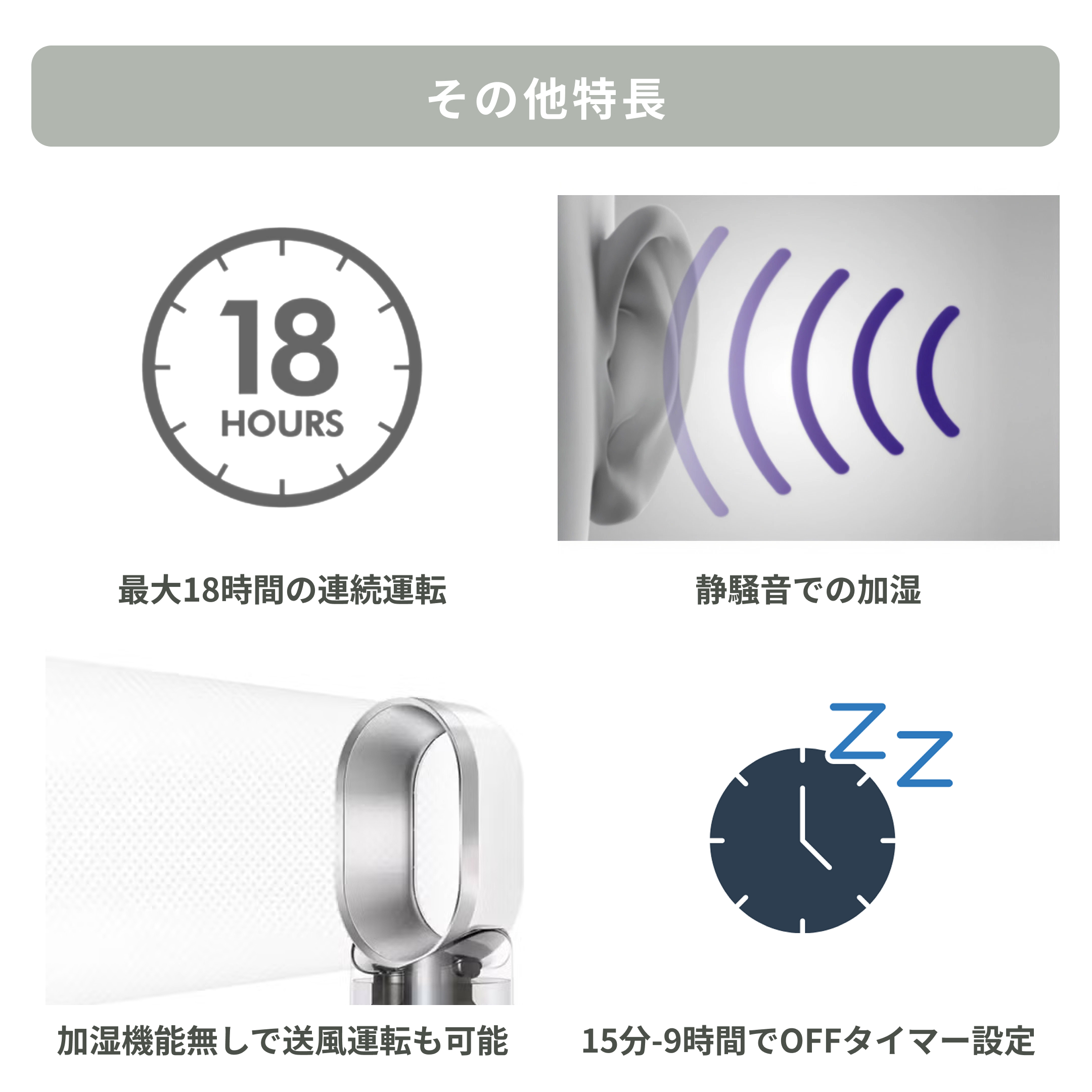 Dyson (ダイソン) ハイジェニックミスト 加湿器 MF01 dyson｜【公式