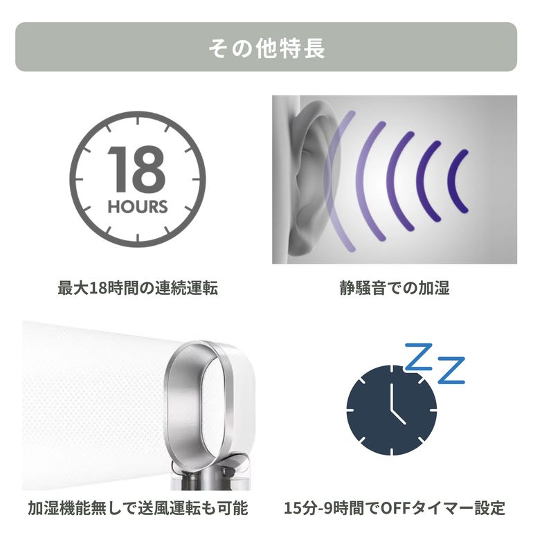 Dyson (ダイソン) ハイジェニックミスト 加湿器 MF01 dyson｜【公式
