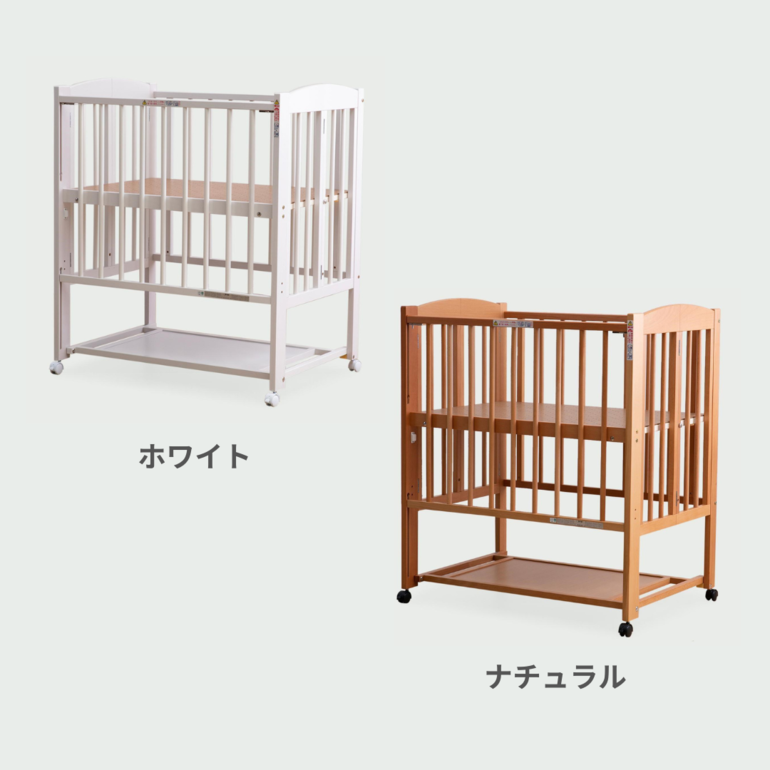 石崎家具 プチミニ ベビーベッド ミニサイズ【国産】 ハイタイプ