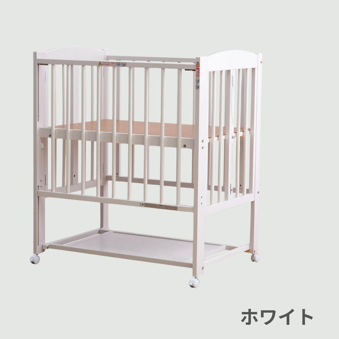 石崎家具 プチミニ ベビーベッド ミニサイズ 幅94.8×奥行66.6×高さ