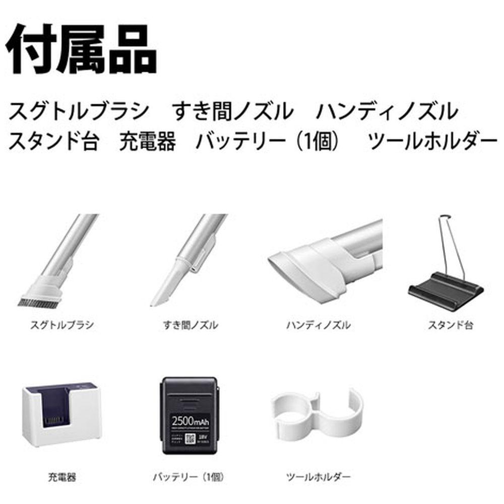 SHARP　スティッククリーナー　付属品 SHARP ラクティブ エアー コードレス スティッククリーナー W20.9×D22