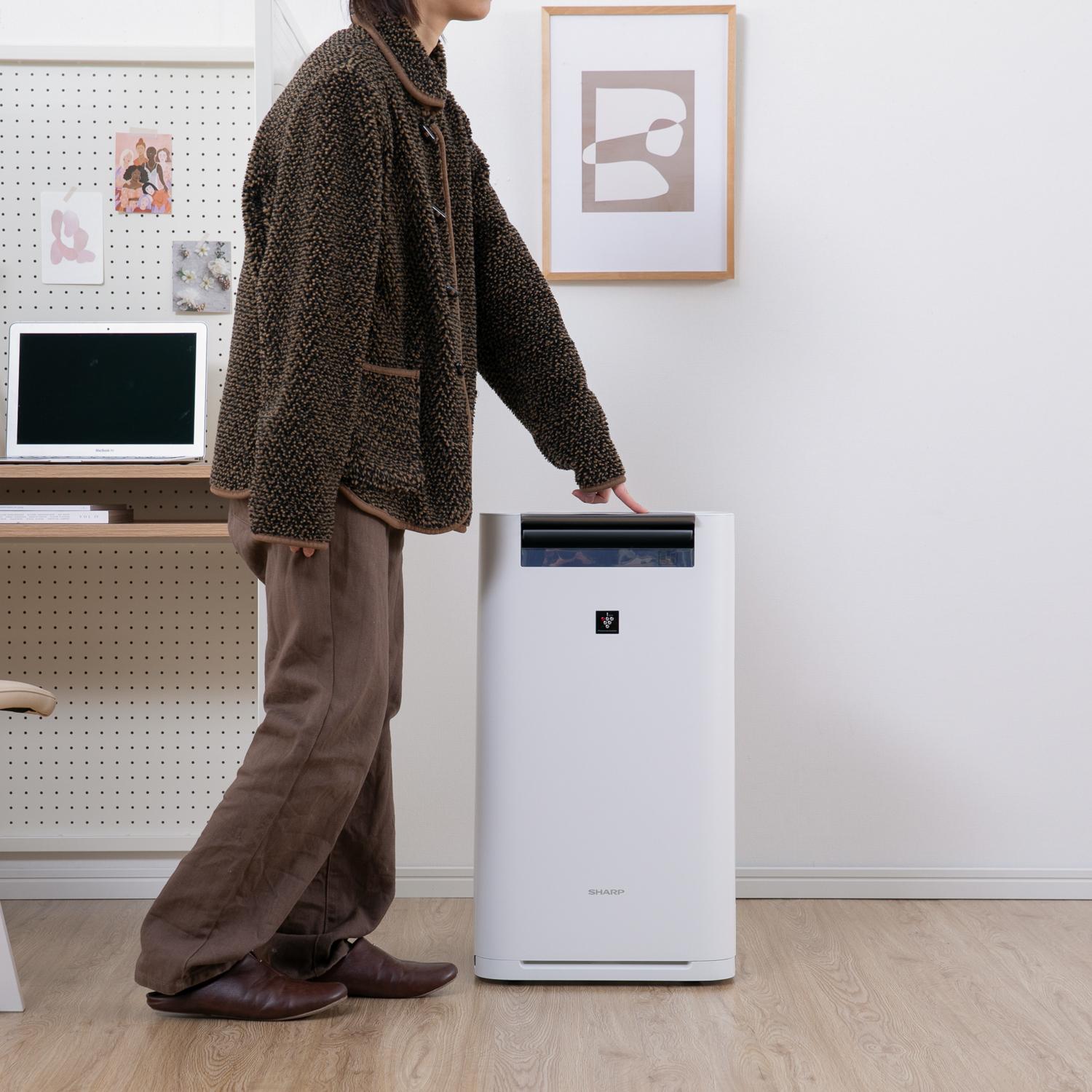 スーパーセール 目玉商品 SHARP プラズマクラスター25000 W37×D29.3×H66cm 加湿空気清浄機 空気清浄機・イオン発生器