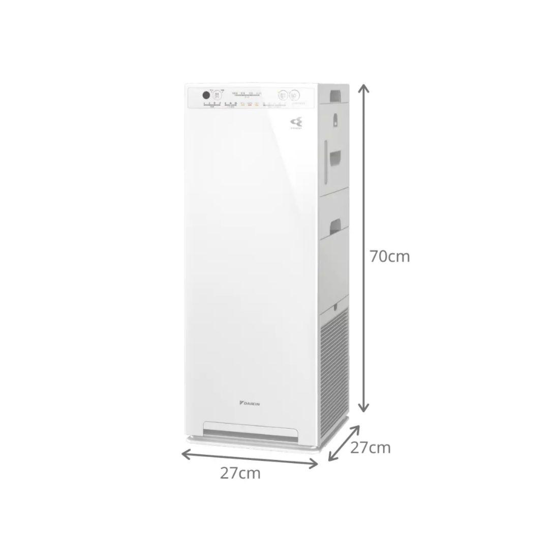 ダイキン ストリーマ 空気清浄機 W27×D27×H70cm DAIKIN