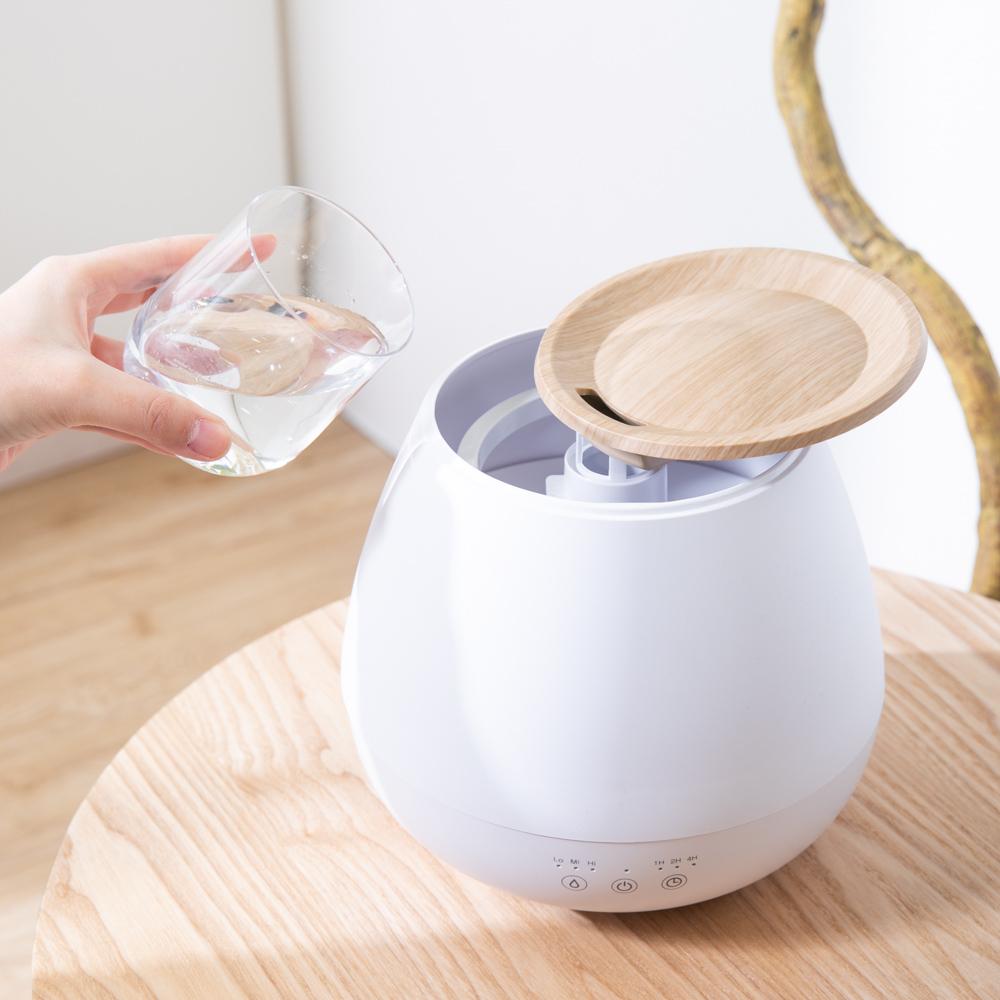 超音波式加湿器　SL-CU170KU ホワイト S.Kjapan（家電） 超音波大容量加湿器 UVC除菌 17L ホワイト SL