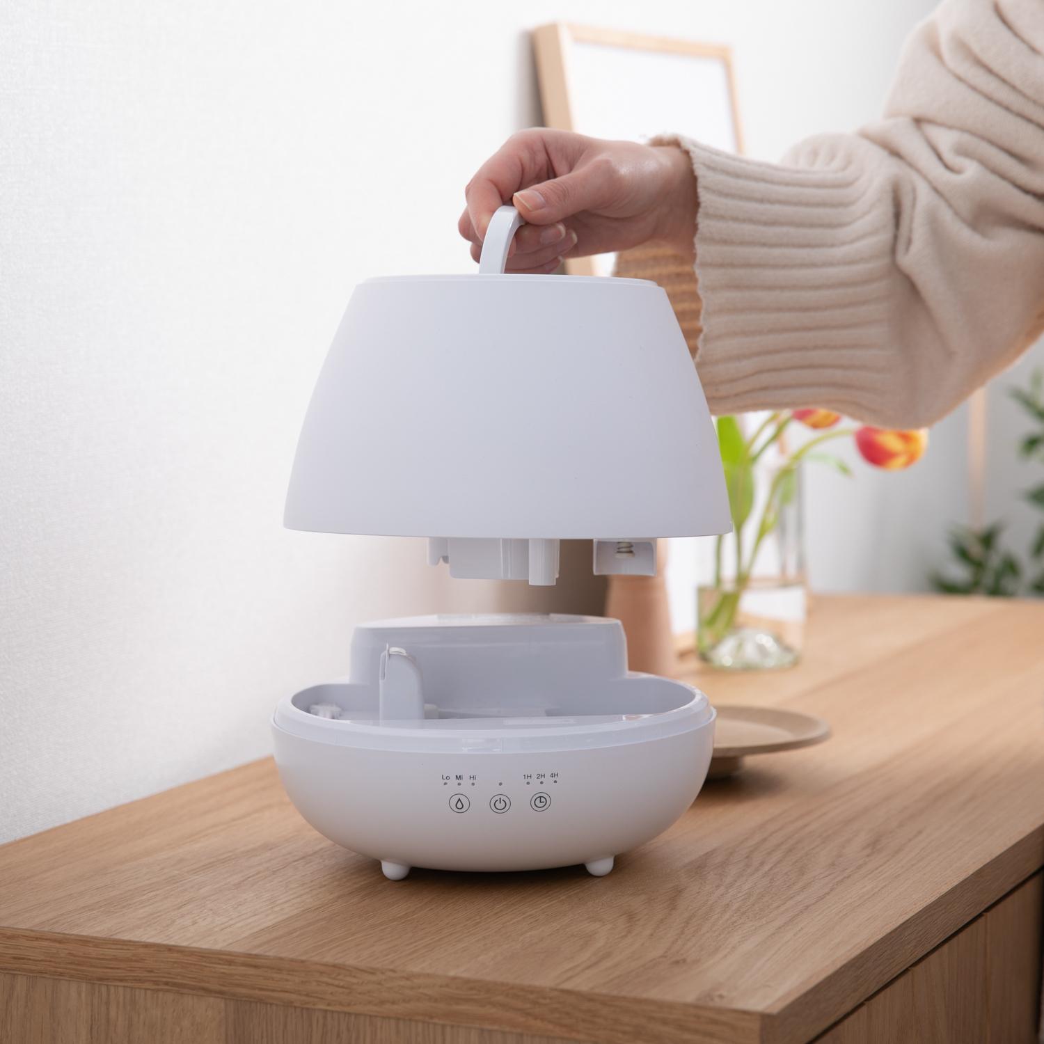 超音波加湿器 W21×D21×H19cm YAMAZEN / 山善のレンタル