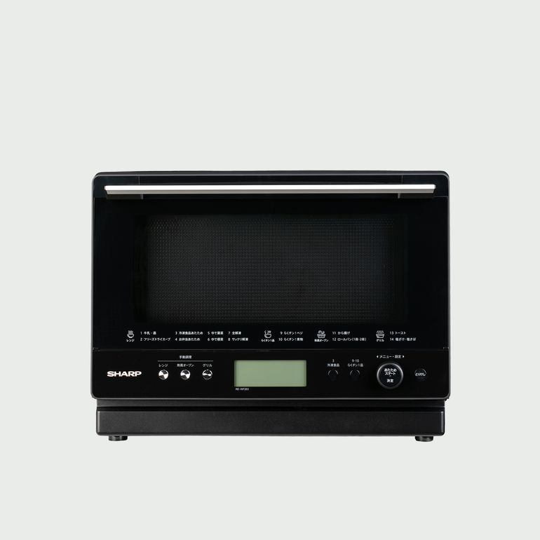SHARP シャープ 過熱水蒸気 オーブンレンジ　黒　ブラック　2016年製 SHARP 過熱水蒸気オーブンレンジ 26L SHARP / シャープのレンタル