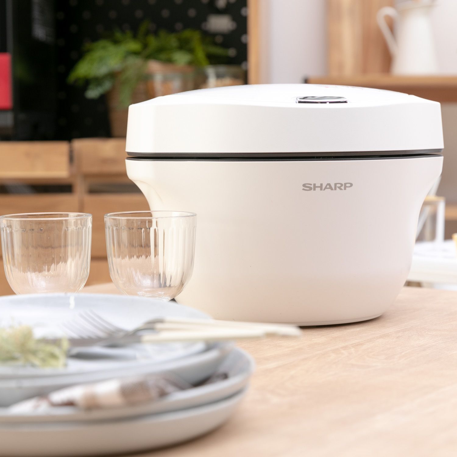 ボタンひとつで本格調理ができるSHARP ヘルシオ ホットクック